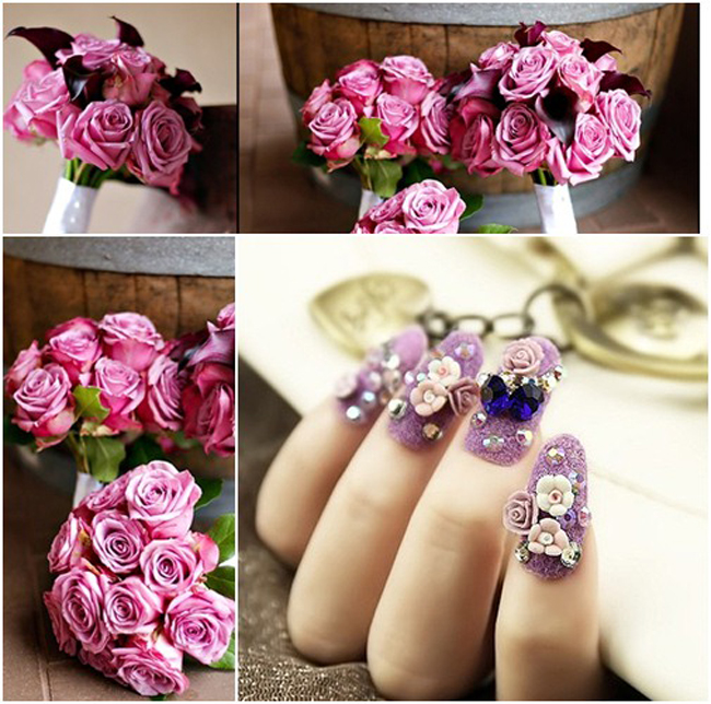 Những mẫu nail tuyệt đẹp cho cô dâu nổi bật trong đám cưới