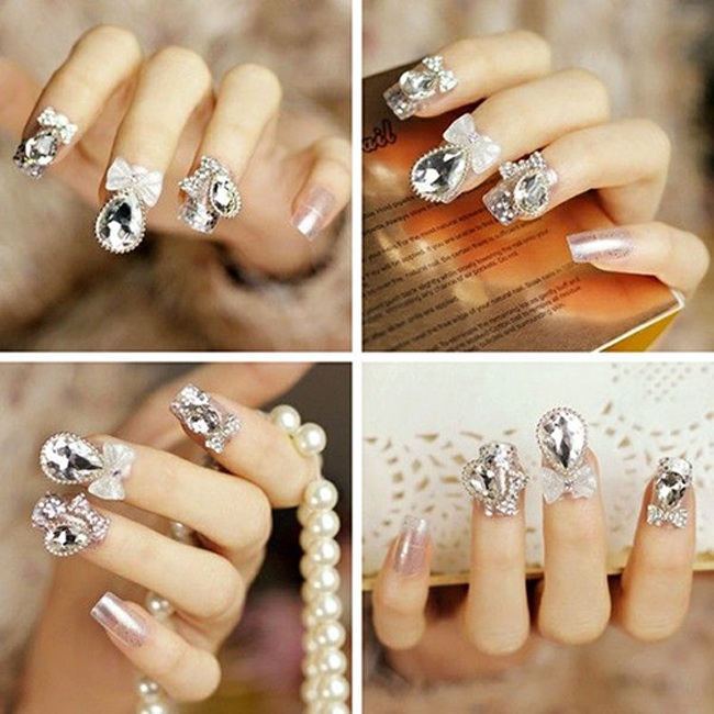 Những mẫu nail tuyệt đẹp cho cô dâu nổi bật trong đám cưới