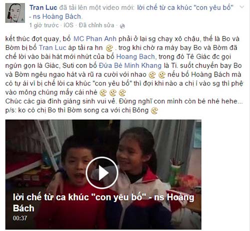 tran luc tung clip tu quay con trai che nhac hoang bach - 1