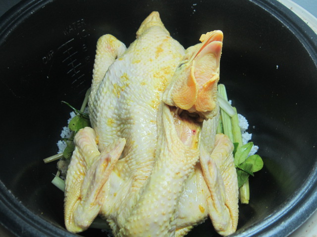 4 cach luoc ga khong can nuoc ma van thom ngon hoan hao - 2