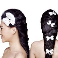 2 kiểu biến tấu từ mái tóc cô dâu