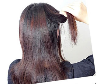 Tóc tết quanh đầu - 1