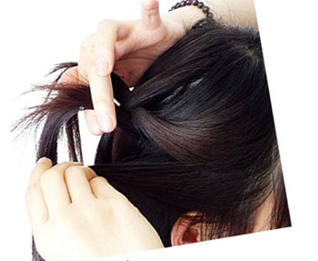 Tóc tết quanh đầu - 3