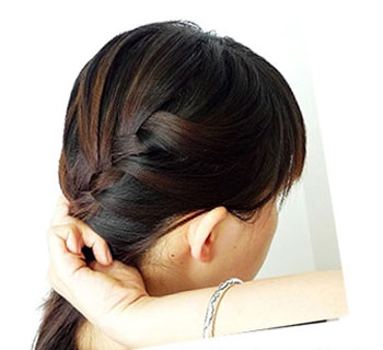 Tóc tết quanh đầu - 5