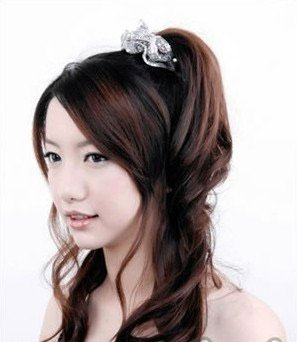 Tóc buộc cao cách điệu - 7
