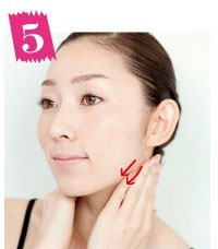 6 bước massage làm đẹp da mặt - 5