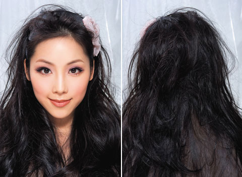 Tóc rối cài nơ - 5