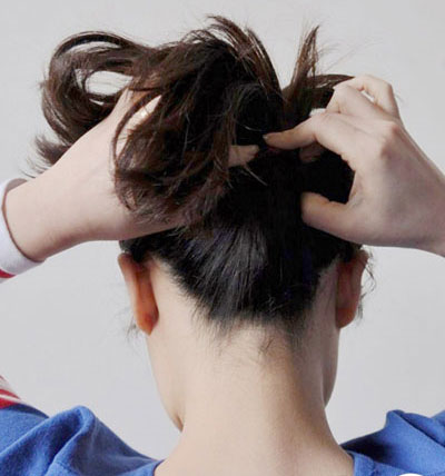 Tóc búi lận làm đẹp! - 5
