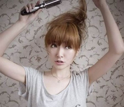 Làm đẹp tóc búi cute - 3