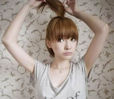 Làm đẹp tóc búi cute - 4