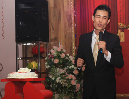 Công Vinh - Thủy Tiên dự đám cưới Đại Đồng - 3