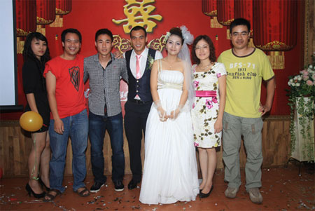 Công Vinh - Thủy Tiên dự đám cưới Đại Đồng - 11