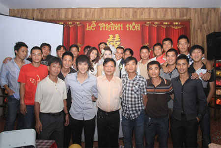 Công Vinh - Thủy Tiên dự đám cưới Đại Đồng - 14