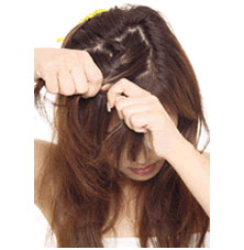 Làm đẹp bằng Tết tóc mái - 2