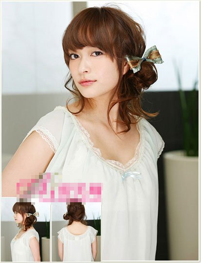 2 kiểu tóc dễ thương - 1