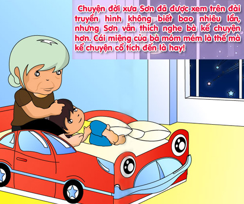 Mẹ kể con nghe: "Bà và cháu" - 1