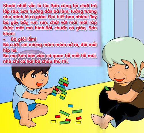 Mẹ kể con nghe: "Bà và cháu" - 2