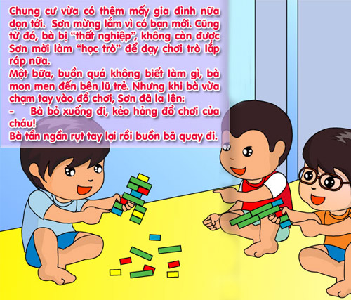 Mẹ kể con nghe: "Bà và cháu" - 3
