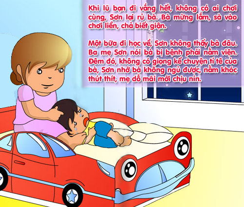 Mẹ kể con nghe: "Bà và cháu" - 4