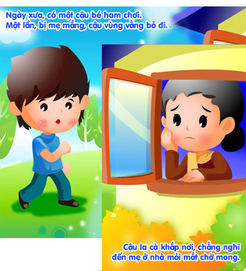 Mẹ kể con nghe: "Sự tích cây vú sữa" - 1