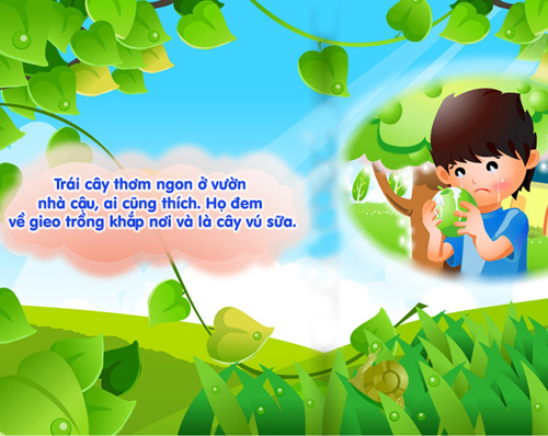 Mẹ kể con nghe: "Sự tích cây vú sữa" - 6