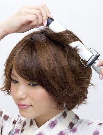Kiểu đầu Nhật cho tóc ngắn - 1