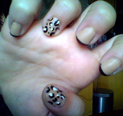Những mẫu nail da beo ấn tượng nhất! - 4