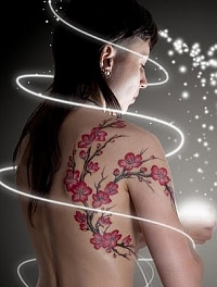 Gợi cảm với hình xăm bông hoa - 4