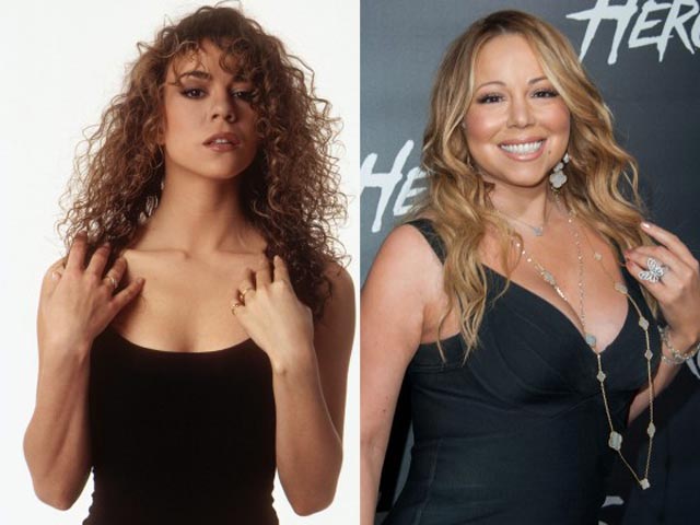 Mariah Carey xuống sắc nặng nề vì tăng cân