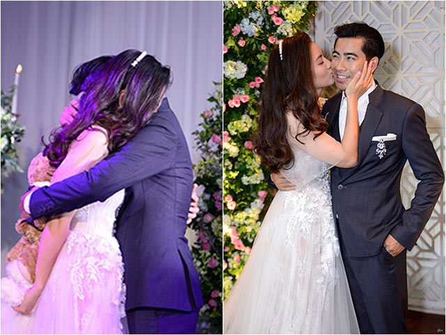 Ngọc Lan tới tấp hôn Thanh Bình trong lễ cầu hôn đặc biệt