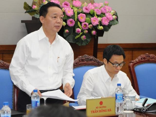 Giật mình trước báo cáo môi trường của Bộ trưởng Trần Hồng Hà