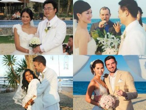 Đám cưới sao Việt: Đây là lý do mỹ nhân showbiz chọn biển làm nơi tổ chức hôn lễ