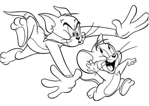 Tranh tô màu Tom&Jerry: Giờ đây, bạn có thể tô màu cho hai nhân vật Tom&Jerry trong một bức tranh vô cùng đáng yêu và ngộ nghĩnh, tạo nên một không gian vui tươi và ấm áp cho cả gia đình.