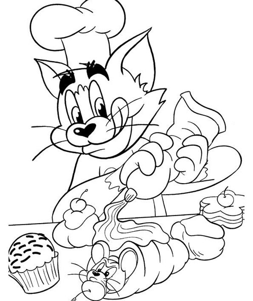 Tranh Tô Màu Tom và Jerry Quý Ông Có Thể In Miễn Phí Trang Tính và Hình  Ảnh cho Người Lớn và cho Bé Bé Gái và Bé Trai  Babeledcom