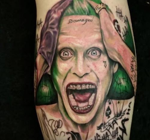 Suicide Squad Director Regrets Jokers Damaged Tattoo  The Mary Sue