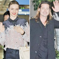 Miranda Kerr phủ nhận tin cặp kè Brad Pitt