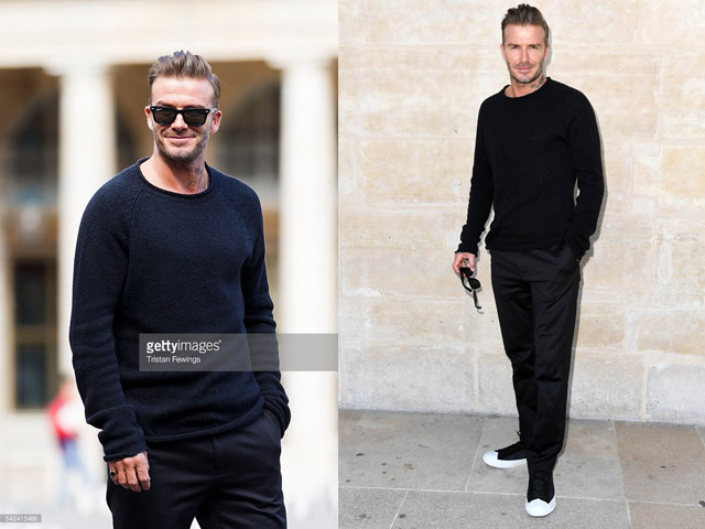 David Beckham cuốn hút cực độ tại show Louis Vuitton