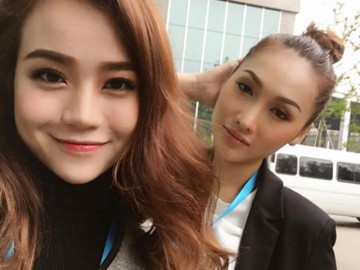 Kiều Ngân - Khánh Ngọc tự tin khoe sắc một chín một mười trên đường phố Tô Châu