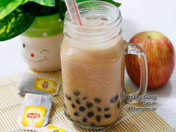 Cách làm trà sữa trân châu Đài Loan mát lạnh