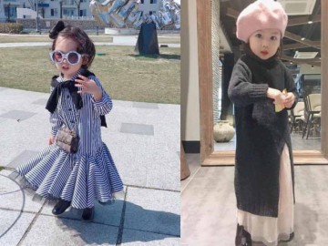 Cô bé thời thượng nhất Hàn Quốc với phong cách ăn mặc không thể chê vào đâu