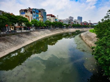 Cận cảnh những dòng sông chết ở Hà Nội sắp được hồi sinh