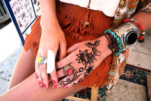Ngọc Henna Tattoo Shop Mực vẽ Henna giả săm hình săm tạm thời