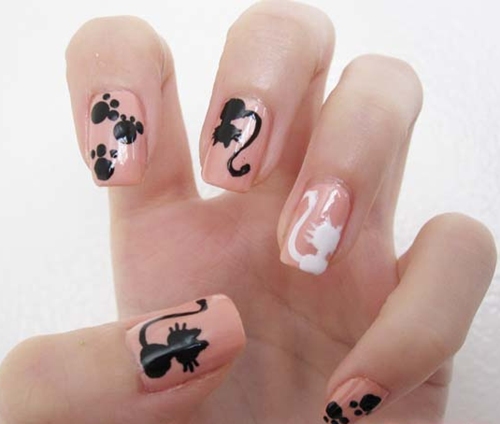 Vẽ mèo nail: Hợp thời trang và dễ thực hiện, vẽ mèo nail là xu hướng nail art không thể bỏ qua trong năm