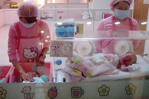 Độc Đáo Bệnh Viện Phụ Sản Hello Kitty Ở Đài Loan