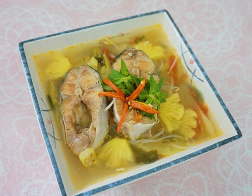 canh chua ca ba sa hap dan ngay nang - 9