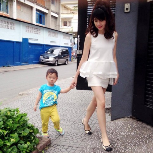 thuc don an uong khi bau bi de "me nho, con to" cua minh ha - 2