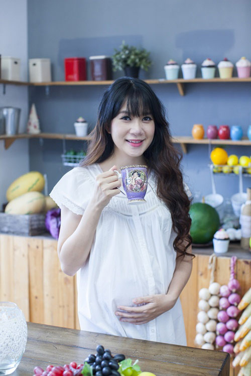thuc don an uong khi bau bi de "me nho, con to" cua minh ha - 6