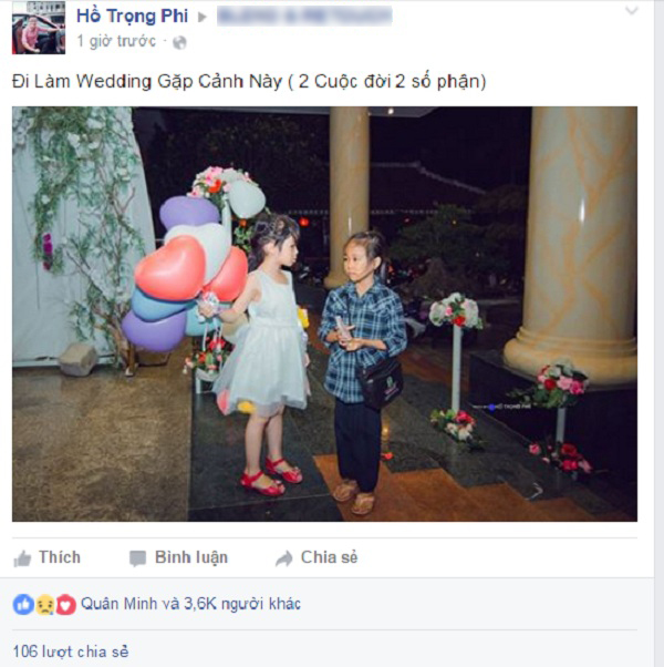 Bức ảnh nghìn lượt 'like' về hai số phận trẻ nhỏ khiến dân mạng thổn thức - Tin tức