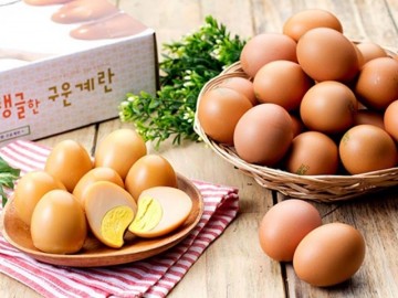 Trứng gà xông khói Hàn Quốc đắt xắt ra miếng được dân Việt lùng mua