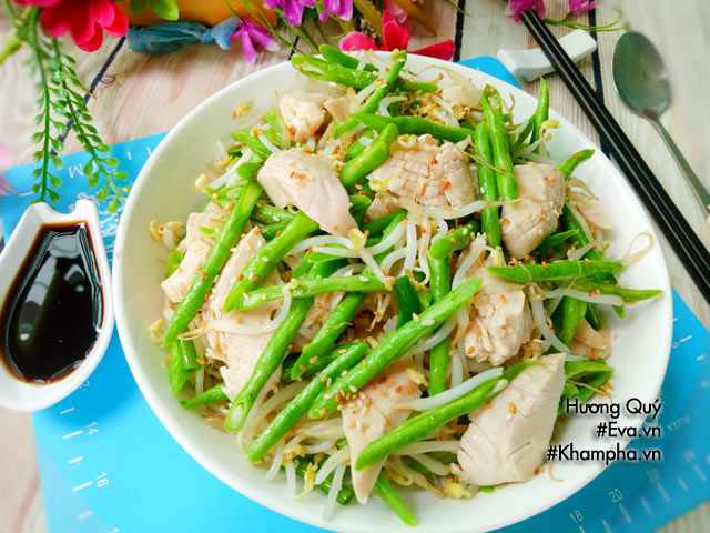 Mề chay xào giá đỗ đơn giản, thanh đạm cho lễ Vu Lan